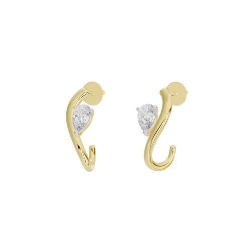 Demi Lab Diamond Earrings
