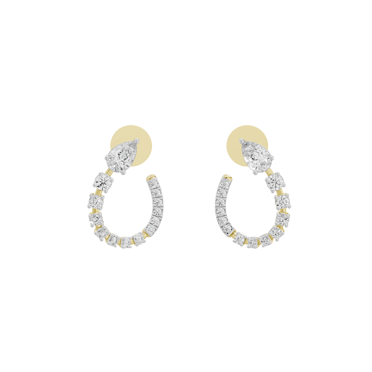Dahlia Lab Diamond Earrings