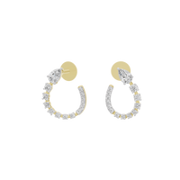 Dahlia Lab Diamond Earrings
