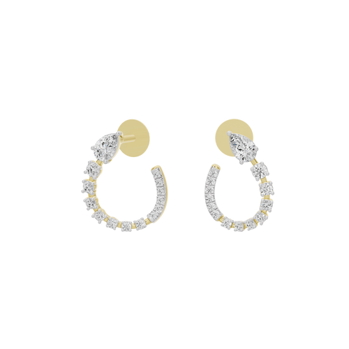 Dahlia Lab Diamond Earrings