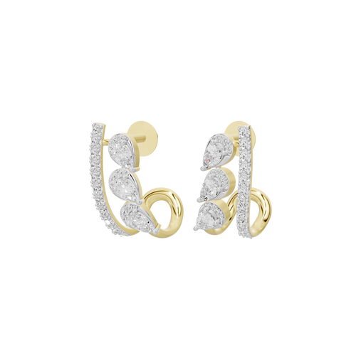 Palm Lab Diamond Earrings