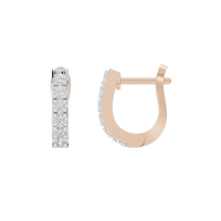 Glint Hoops 0.454 Lab Grown Diamond Earring