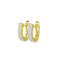 Glint Hoops 0.454 Lab Grown Diamond Earring