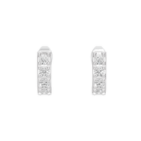 Siena Hoop Lab Diamond Earrings