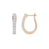 EdgeLight Hoops 0.708 Carat Lab Grown Diamond