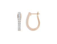 EdgeLight Diamond Hoops