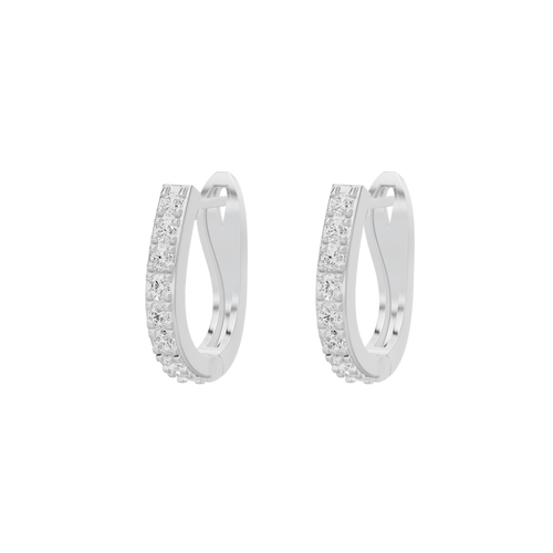Sorae Hoops Lab Diamond Earrings