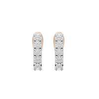 StarStruck Hoops 2.21 Carat Lab Grown Diamond Earrings