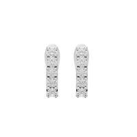 StarStruck Hoops 2.21 Carat Lab Grown Diamond Earrings
