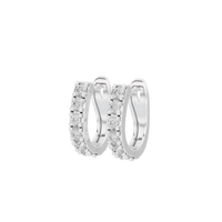 StarStruck Hoops 2.21 Carat Lab Grown Diamond Earrings