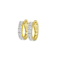 StarStruck Hoops 2.21 Carat Lab Grown Diamond Earrings