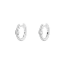 Amara Hoop Lab Diamond Earrings