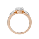 Heart Agenda 2.696 Lab Grown Diamond Ring