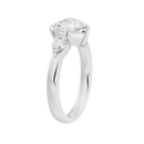 Heart Agenda 2.696 Lab Grown Diamond Ring