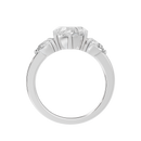 Heart Agenda 2.696 Lab Grown Diamond Ring
