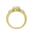 Heart Agenda 2.696 Lab Grown Diamond Ring