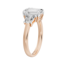 Glimmertok Trio 2.89 Lab Grown Diamond Ring