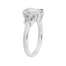 Glimmertok Trio 2.89 Lab Grown Diamond Ring
