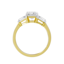 Glimmertok Trio 2.89 Lab Grown Diamond Ring