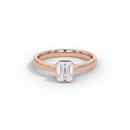 Solasta Emerald Singula Bezel 2.06 Lab Grown Diamond Ring