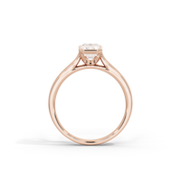 Solasta Emerald Singula Bezel 2.06 Lab Grown Diamond Ring