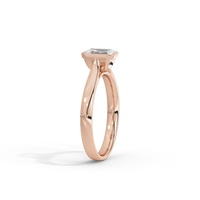 Solasta Emerald Singula Bezel 2.06 Lab Grown Diamond Ring