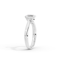 Solasta Emerald Singula Bezel 2.06 Lab Grown Diamond Ring