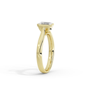 Solasta Emerald Singula Bezel 2.06 Lab Grown Diamond Ring