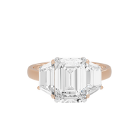 Bling Trio 2.7 Lab Grown Diamond Ring
