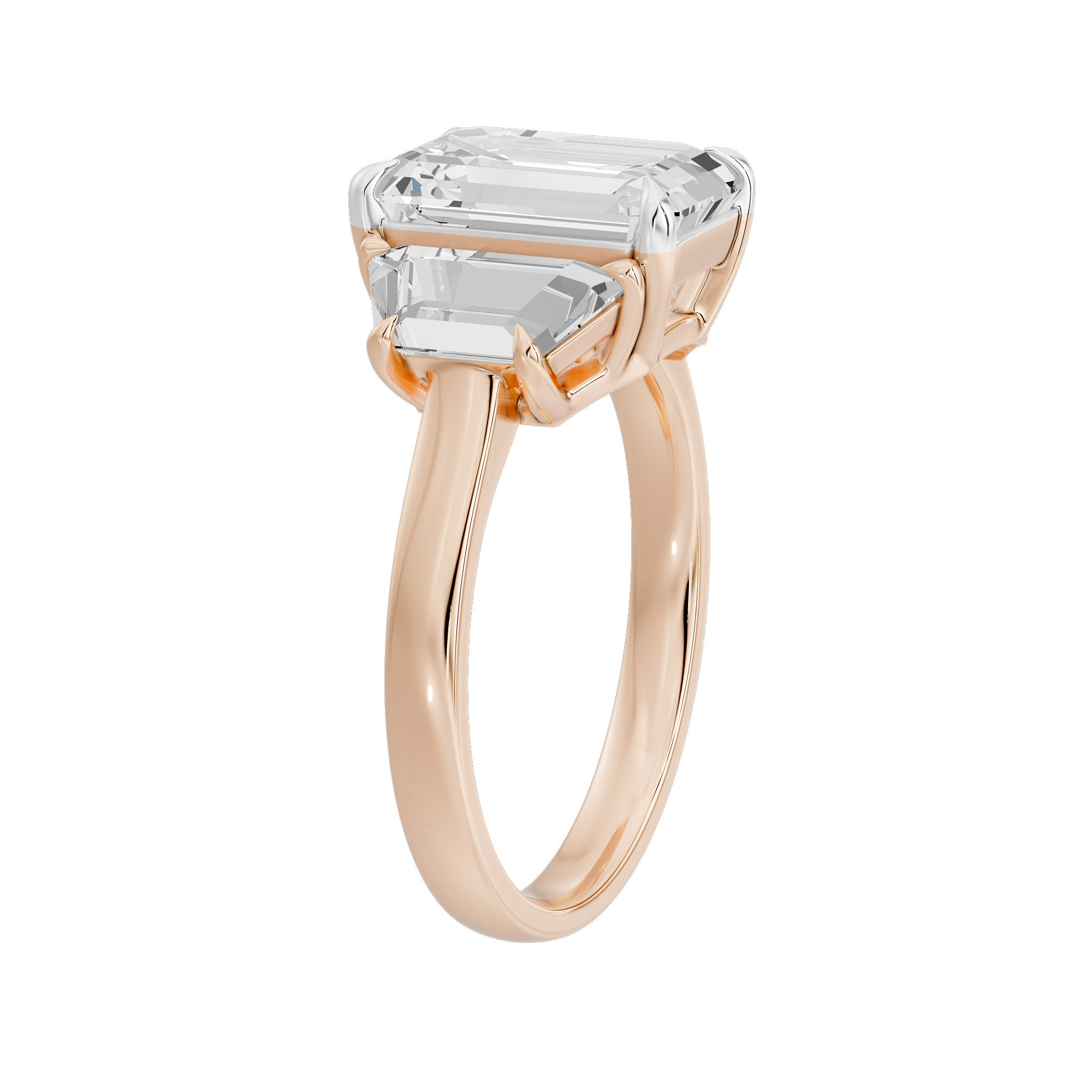 Bling Trio 2.7 Lab Grown Diamond Ring
