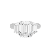Bling Trio 2.7 Lab Grown Diamond Ring