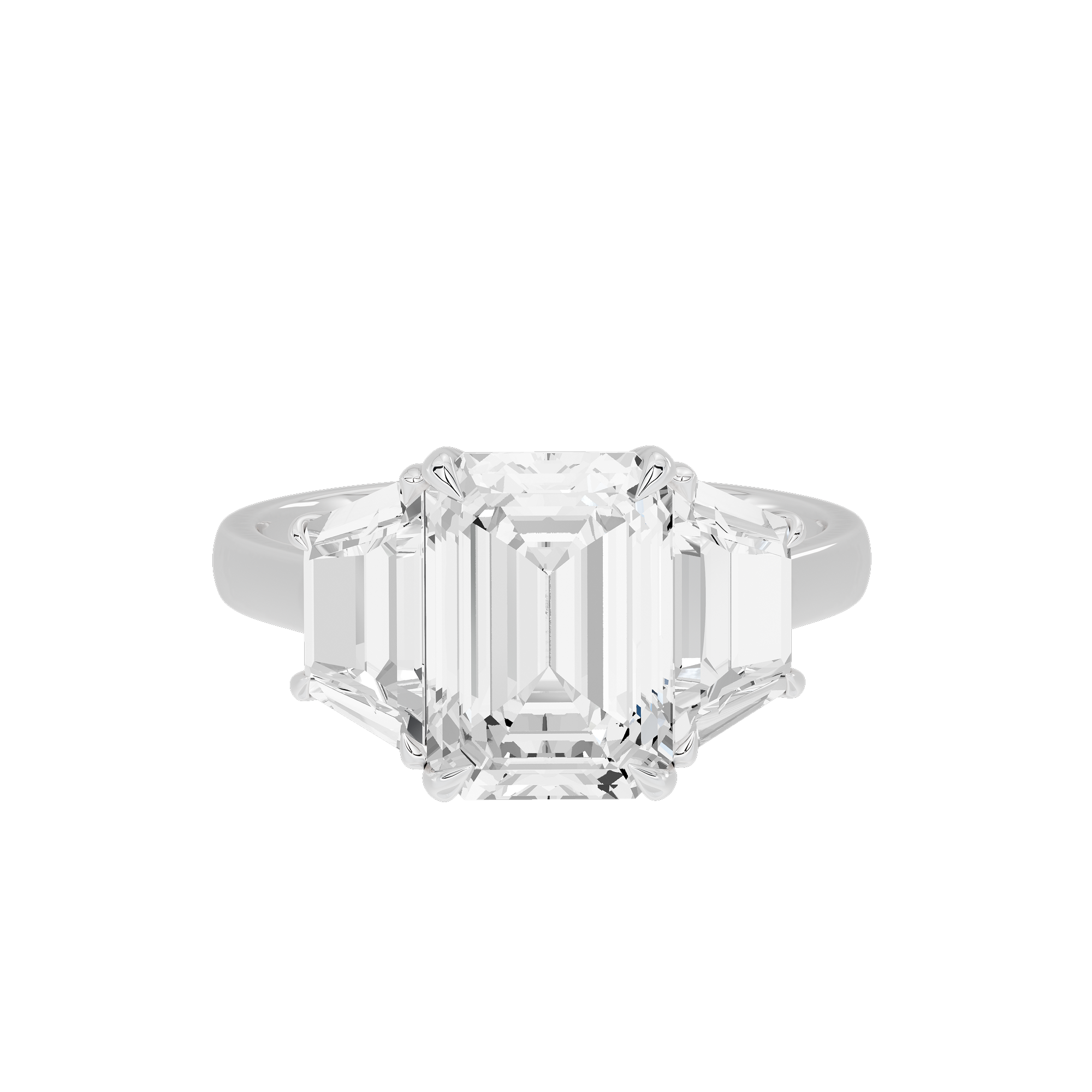 Bling Trio 2.7 Lab Grown Diamond Ring