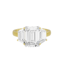 Bling Trio 2.7 Lab Grown Diamond Ring