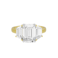 Bling Trio 2.7 Lab Grown Diamond Ring
