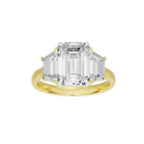 Bling Trio 2.7 Lab Grown Diamond Ring
