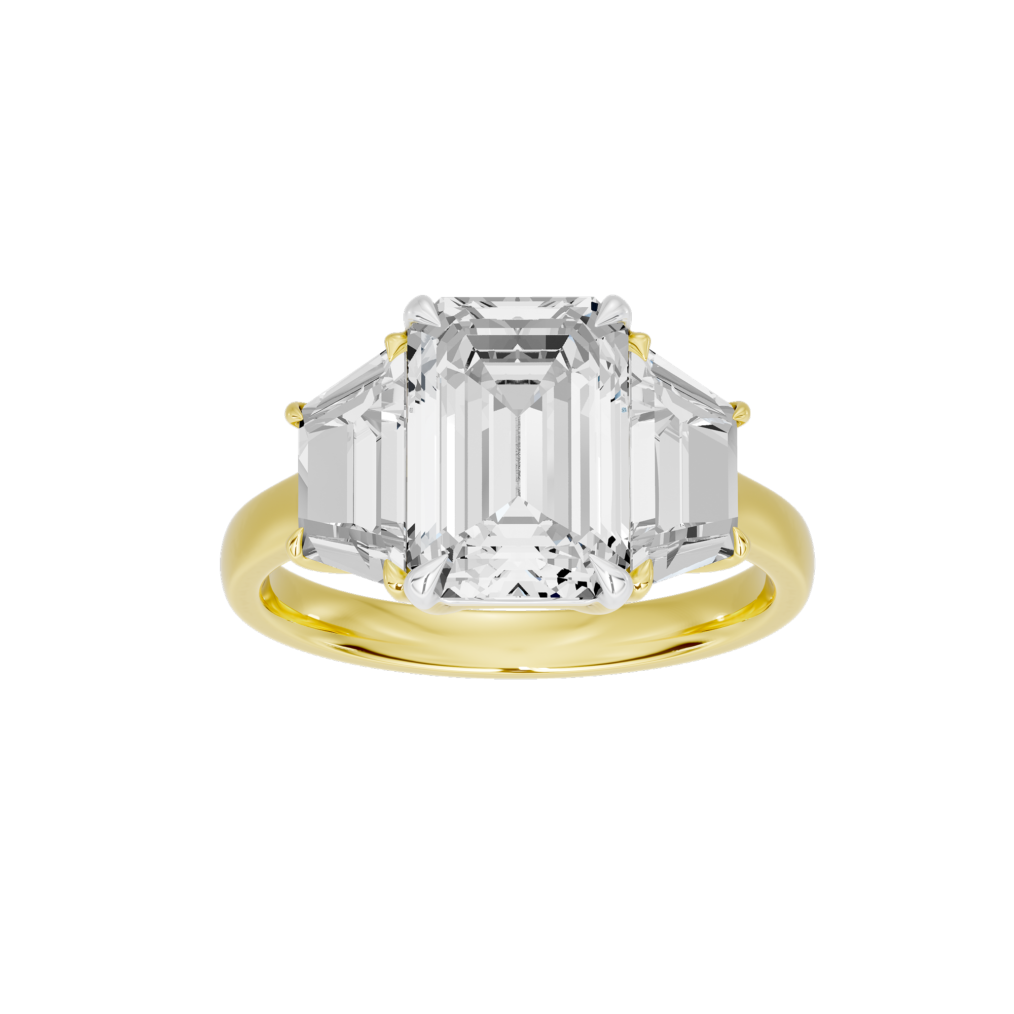 Bling Trio 2.7 Lab Grown Diamond Ring