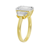 Bling Trio 2.7 Lab Grown Diamond Ring