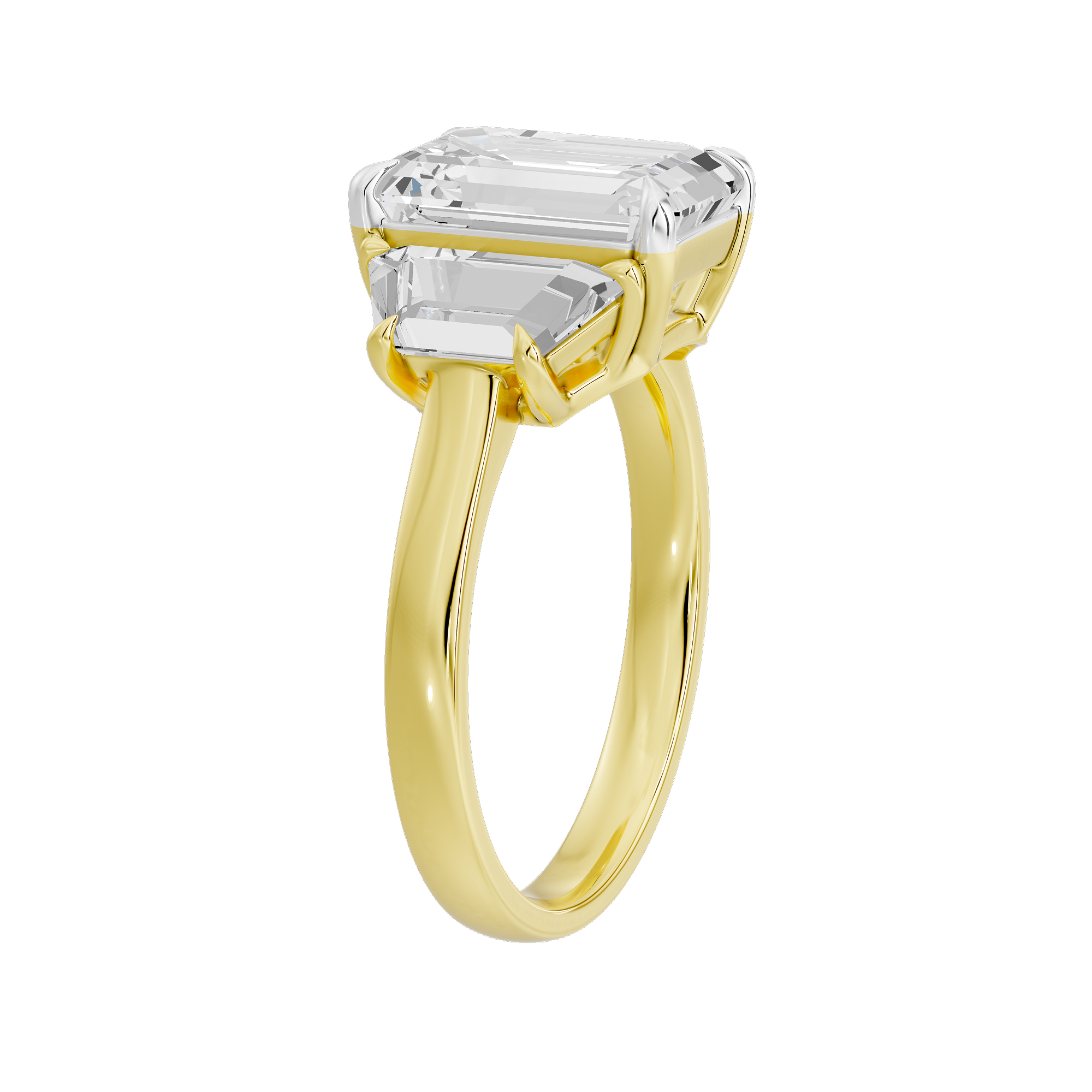 Bling Trio 2.7 Lab Grown Diamond Ring