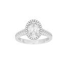 Oval Crownlight 2.218 Lab Grown Diamond Ring