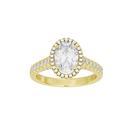 Oval Crownlight 2.218 Lab Grown Diamond Ring