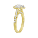 Oval Crownlight 2.218 Lab Grown Diamond Ring