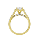 Oval Crownlight 2.218 Lab Grown Diamond Ring