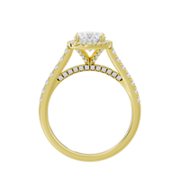 Oval Crownlight 2.218 Lab Grown Diamond Ring
