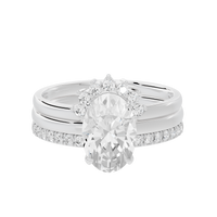 Oval Flex 2.338 Lab Grown Diamond Ring