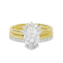 Oval Flex 2.338 Lab Grown Diamond Ring