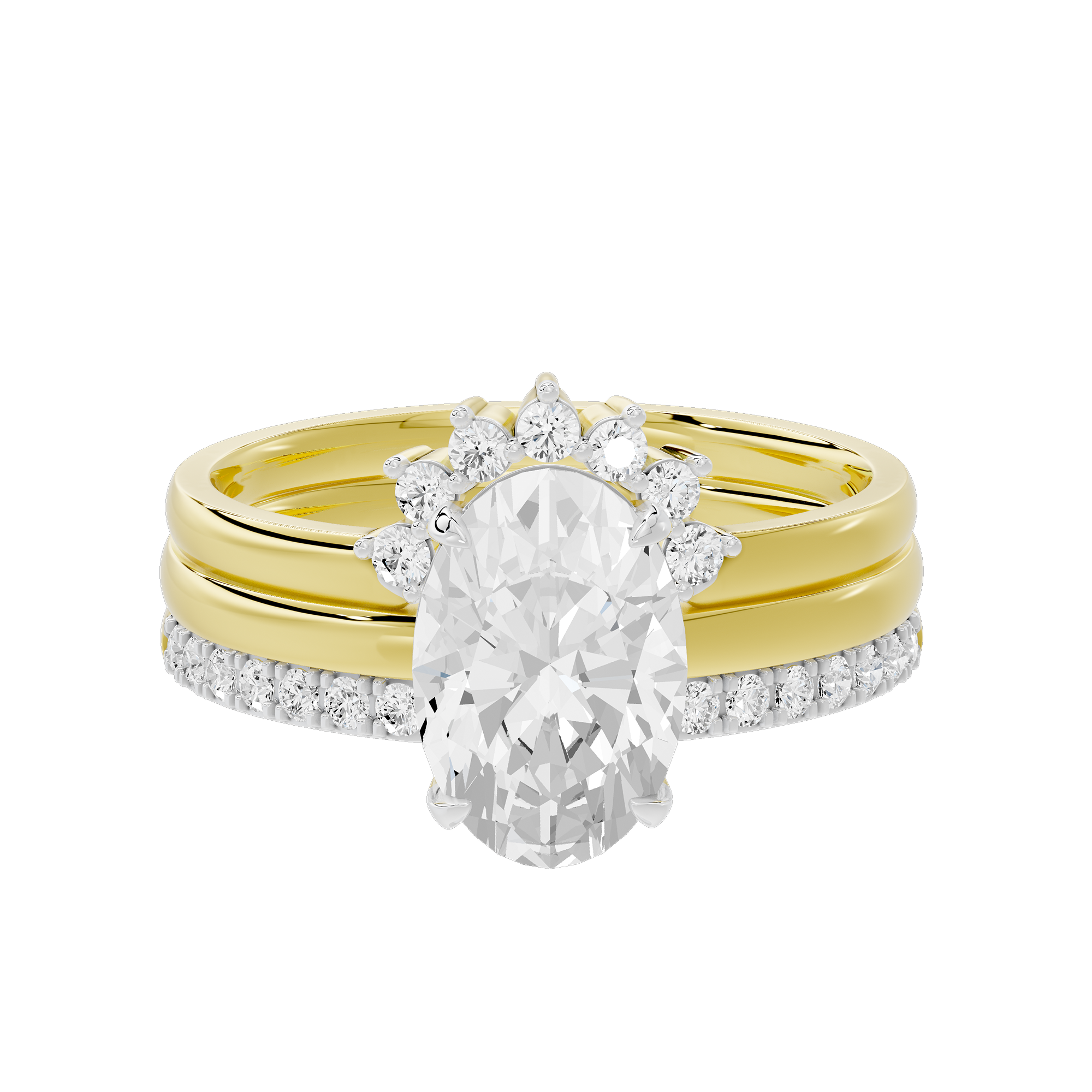 Oval Flex 2.338 Lab Grown Diamond Ring