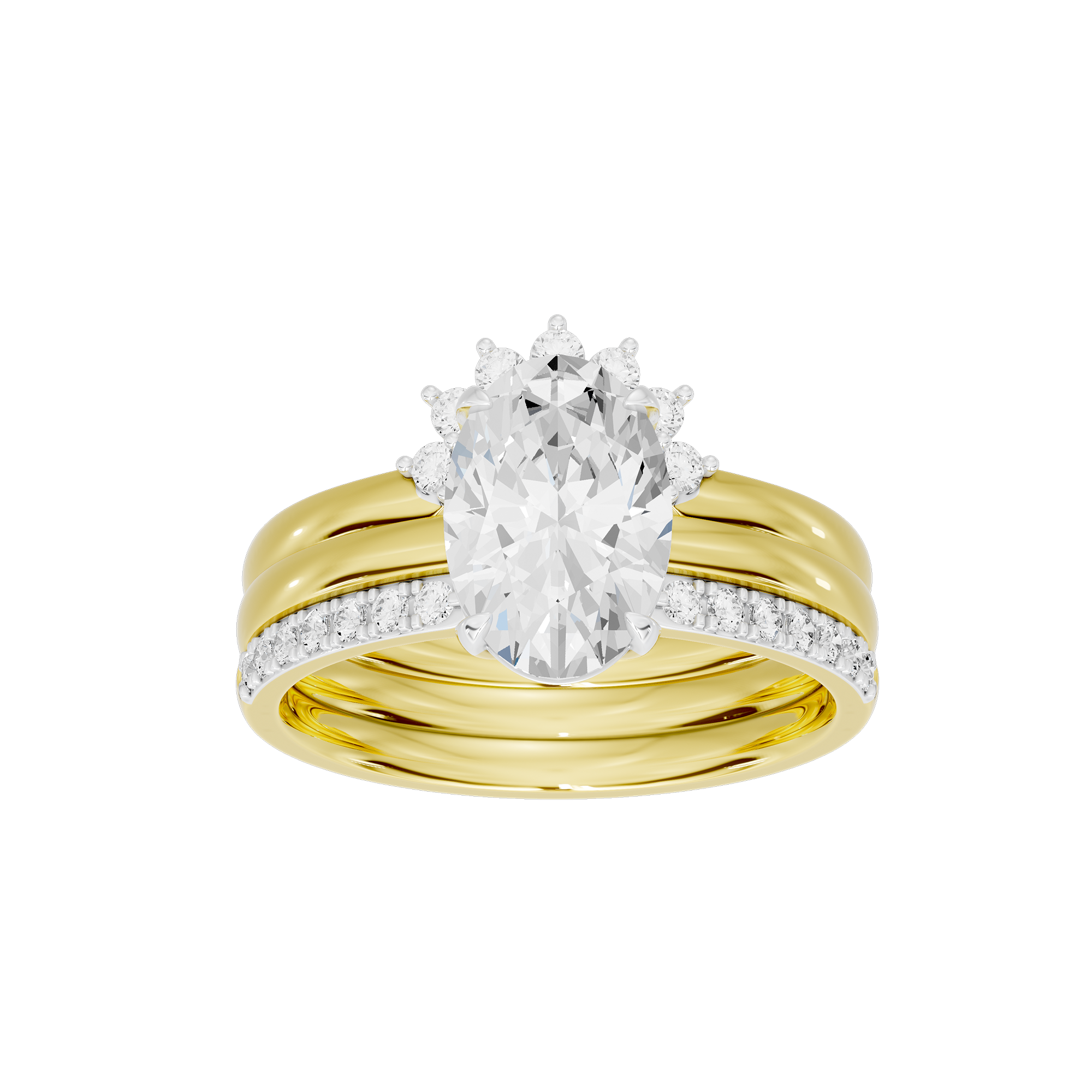 Oval Flex 2.338 Lab Grown Diamond Ring
