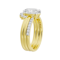 Oval Flex 2.338 Lab Grown Diamond Ring