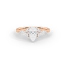 Ice Tear 1.361 Carat Lab Grown Diamond Ring