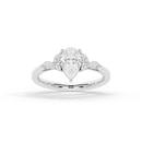 Ice Tear 1.361 Carat Lab Grown Diamond Ring